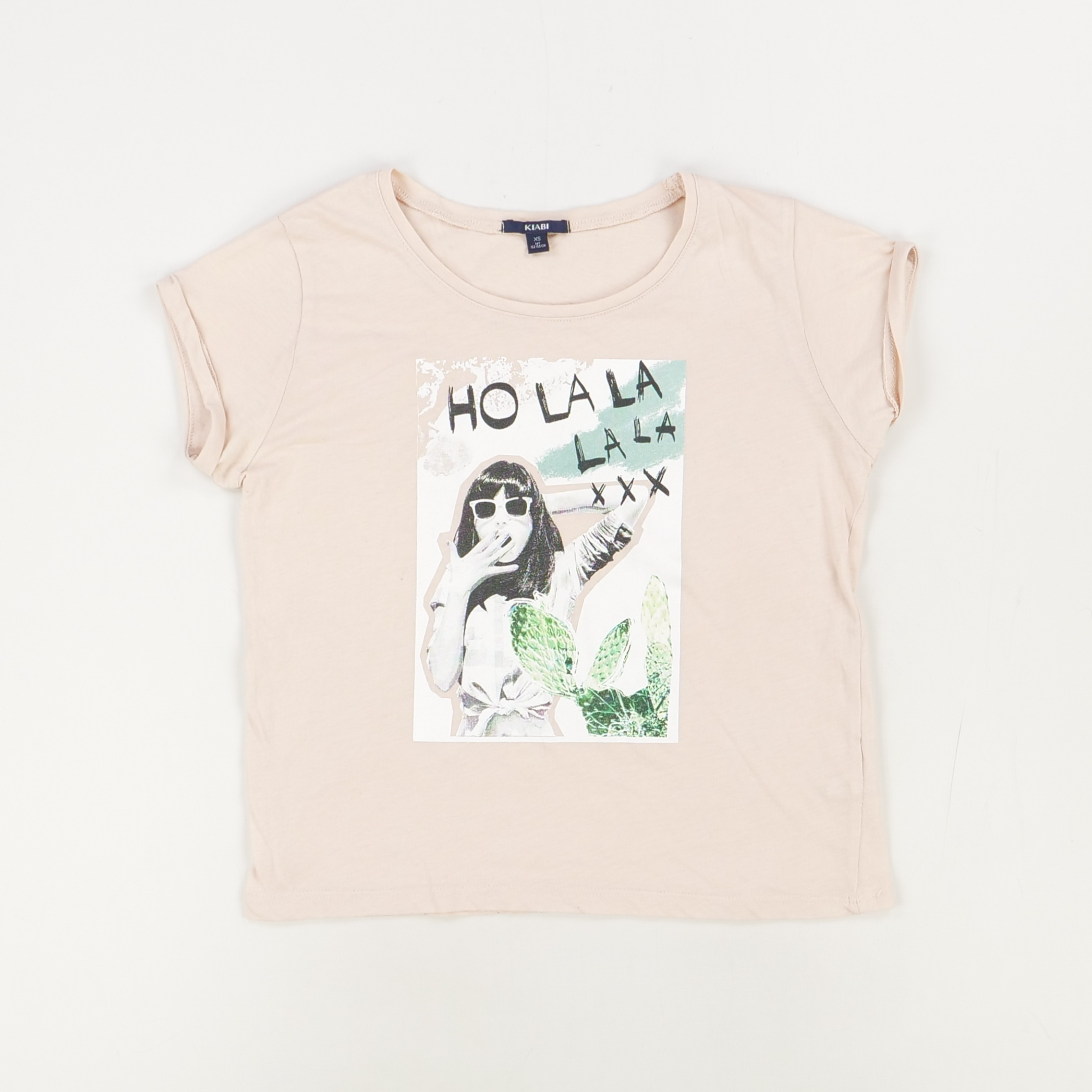 T-shirt rose - Kiabi - Fille 14 ans - Seconde Main
