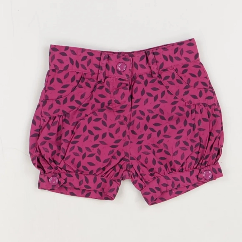 Short rose - Vertbaudet - Fille 6 mois - Seconde Main