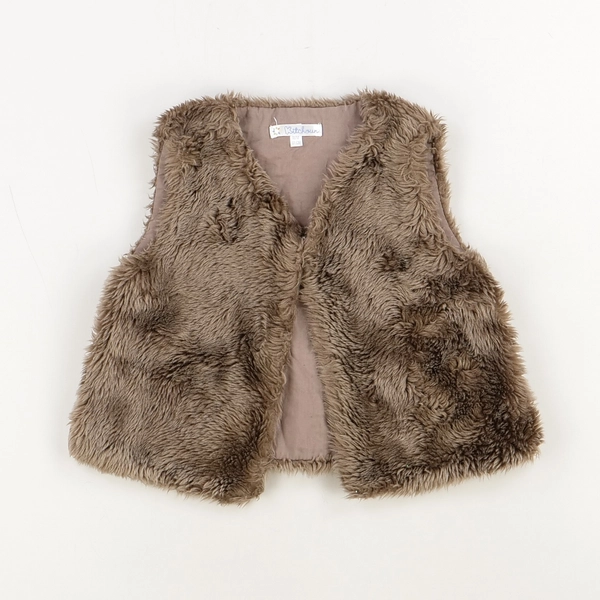Gilet marron - Kitchoun - Fille 18 mois - Seconde Main