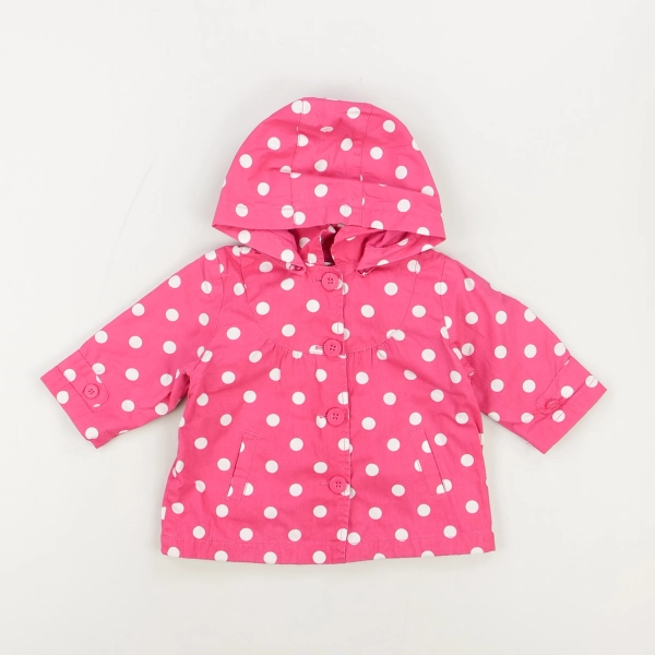 Manteau rose - Kitchoun - Fille 9 mois - Seconde Main