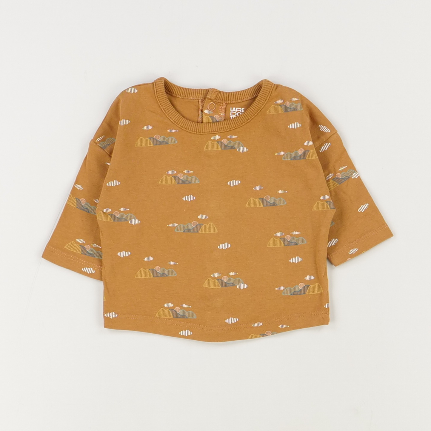 T-shirt marron - La redoute - Garçon 1 mois - Seconde Main