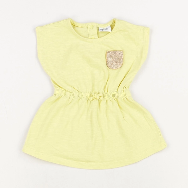 Robe jaune - Tape à l'oeil - Fille 6 mois - Seconde Main