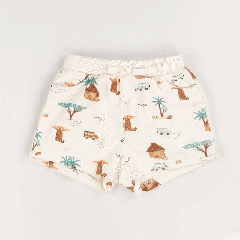 Short blanc - Tape à l'oeil - Garçon 6 mois - Seconde Main