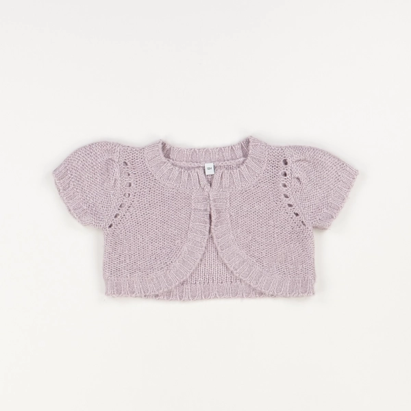 Gilet violet - Sans marque - Fille 18 mois - Seconde Main