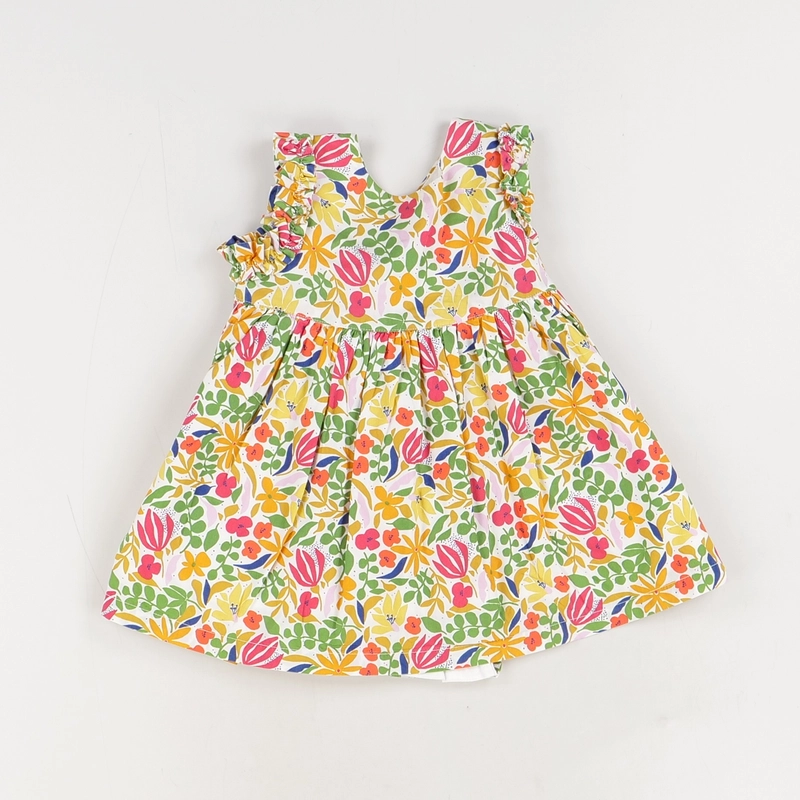 Robe multicolore - Du pareil au même - Fille 6 mois - Seconde Main