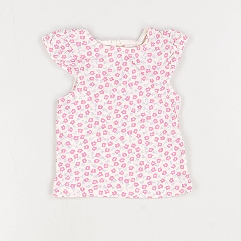 T-shirt blanc - Kiabi - Fille 1 mois - Seconde Main