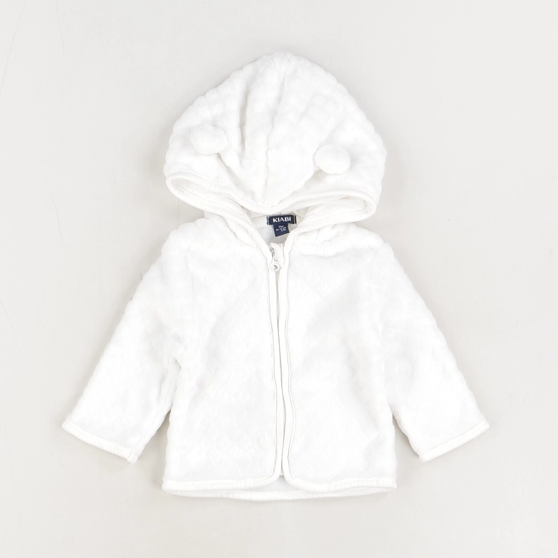 Gilet blanc - Kiabi - Mixte 3 mois - Seconde Main