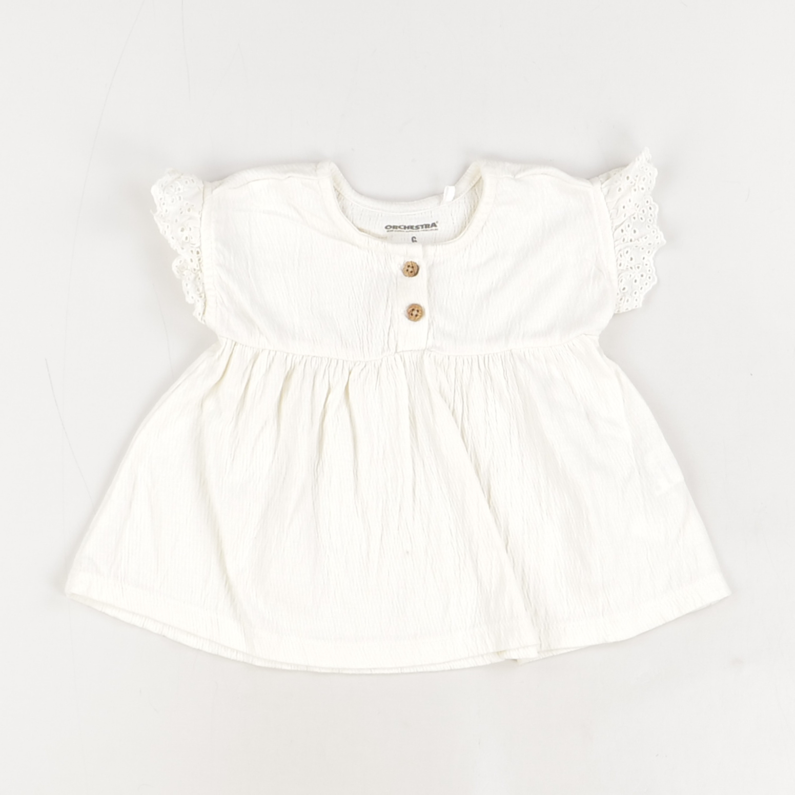 Robe blanc Orchestra Fille mois Seconde Main