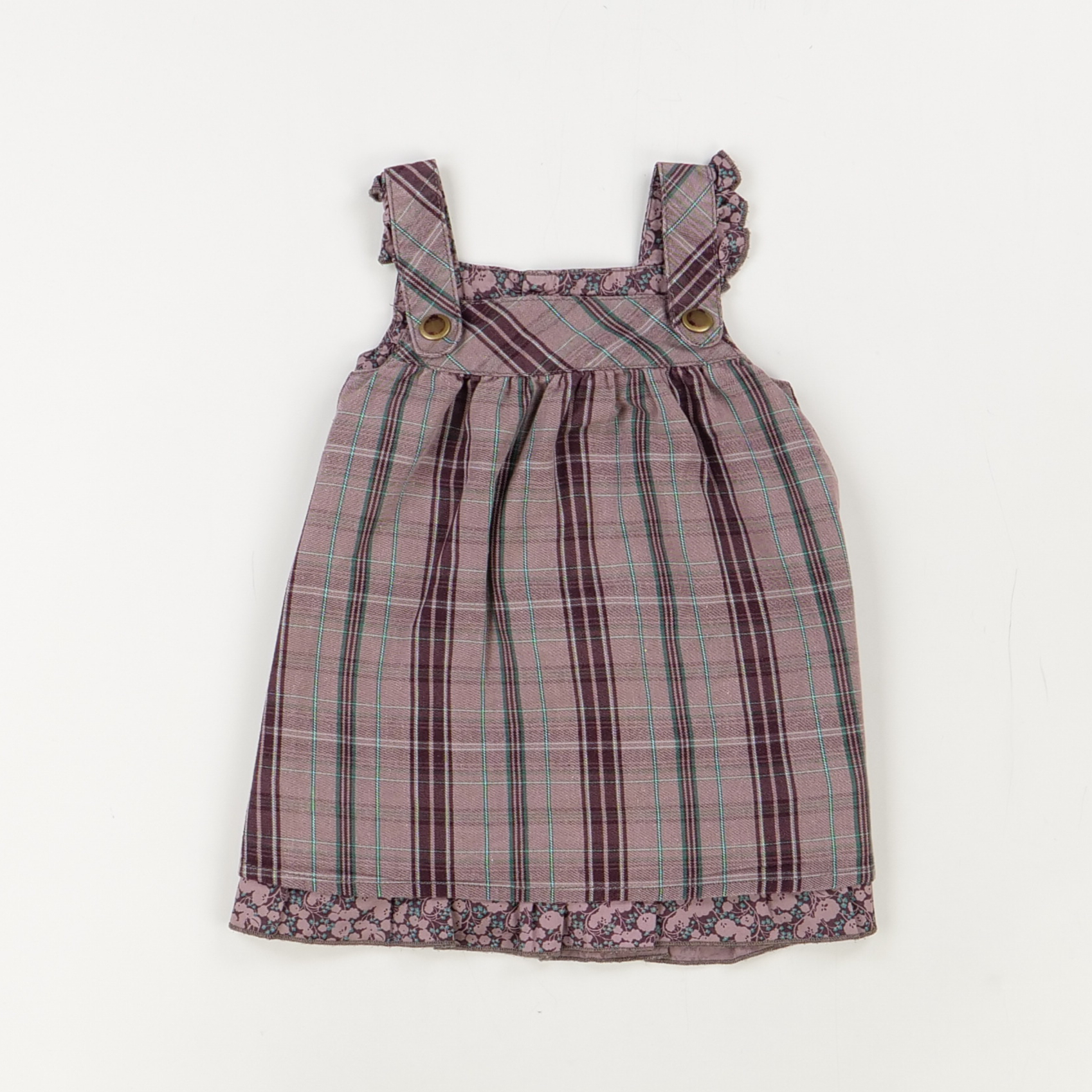 Robe bordeaux - Sergent Major - Fille 6 mois - Seconde Main