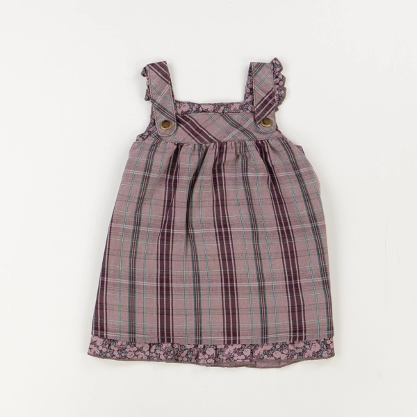 Robe bordeaux - Sergent Major - Fille 6 mois - Seconde Main