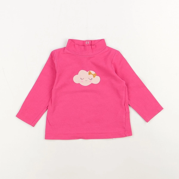 T-shirt rose - Du pareil au même - Fille 6 mois - Seconde Main