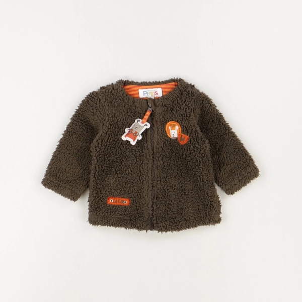 Pull marron - La compagnie des petits - Garçon 3 mois - Seconde Main
