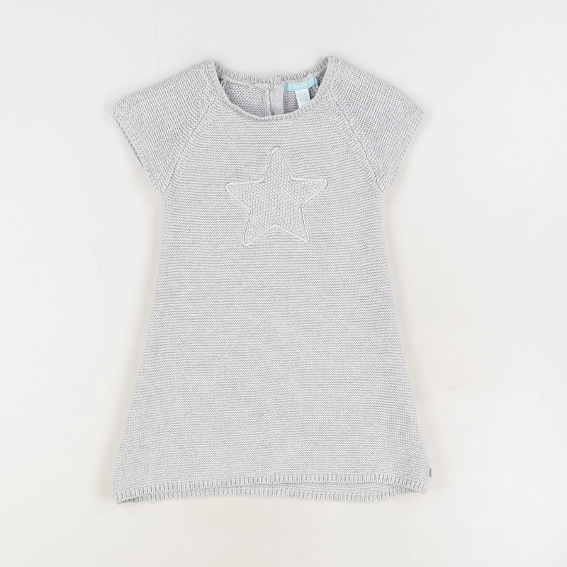 Robe argenté - Obaibi - Fille 3 ans - Seconde Main