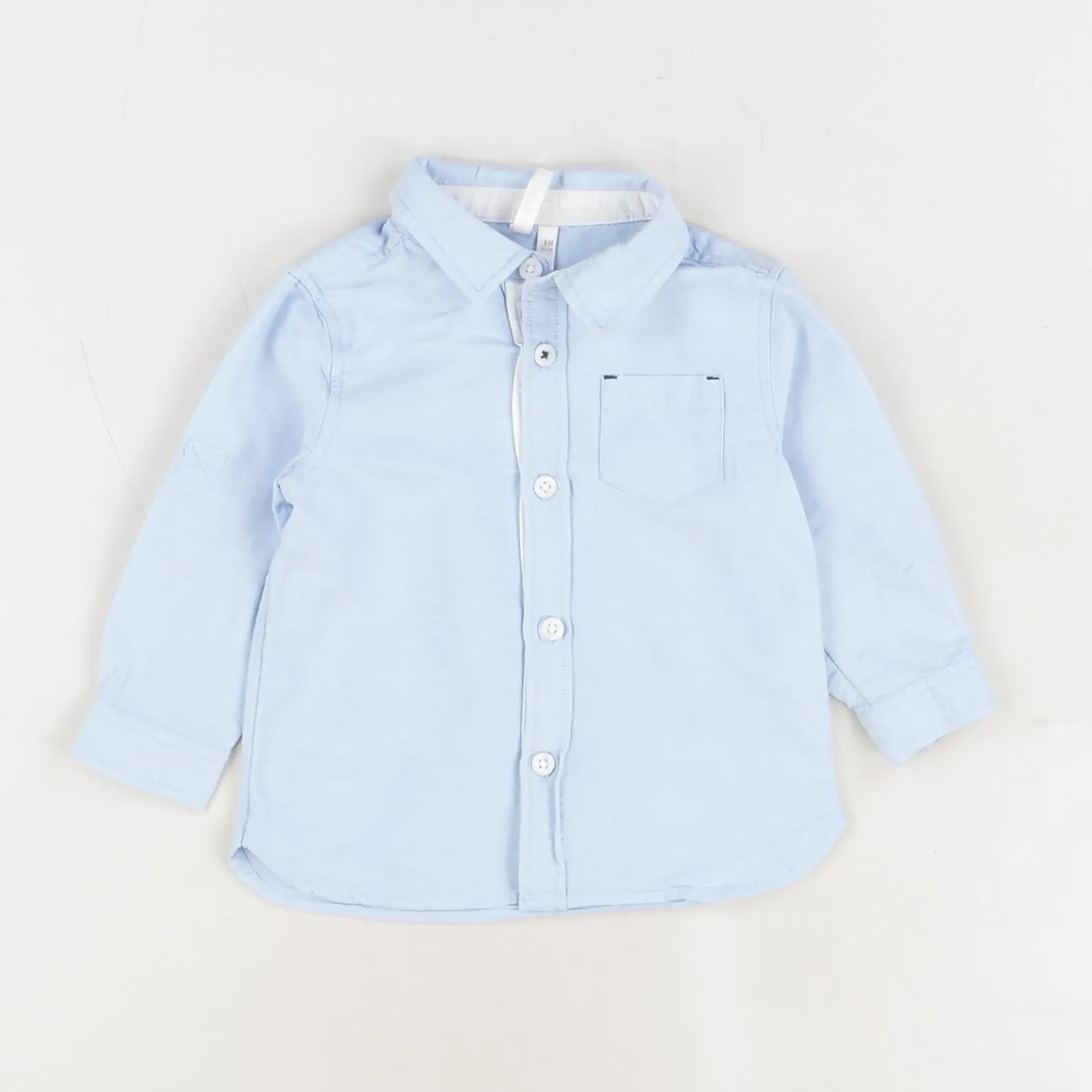 Chemise bleu clair - Orchestra - Garçon 6 mois - Seconde Main