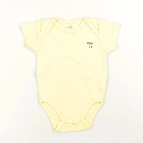 Body jaune - Mots d'enfants - Mixte 6 mois - Seconde Main