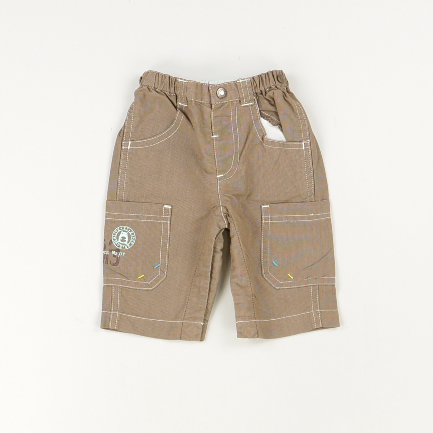 Pantalon marron - Sergent Major - Garçon 1 mois - Seconde Main