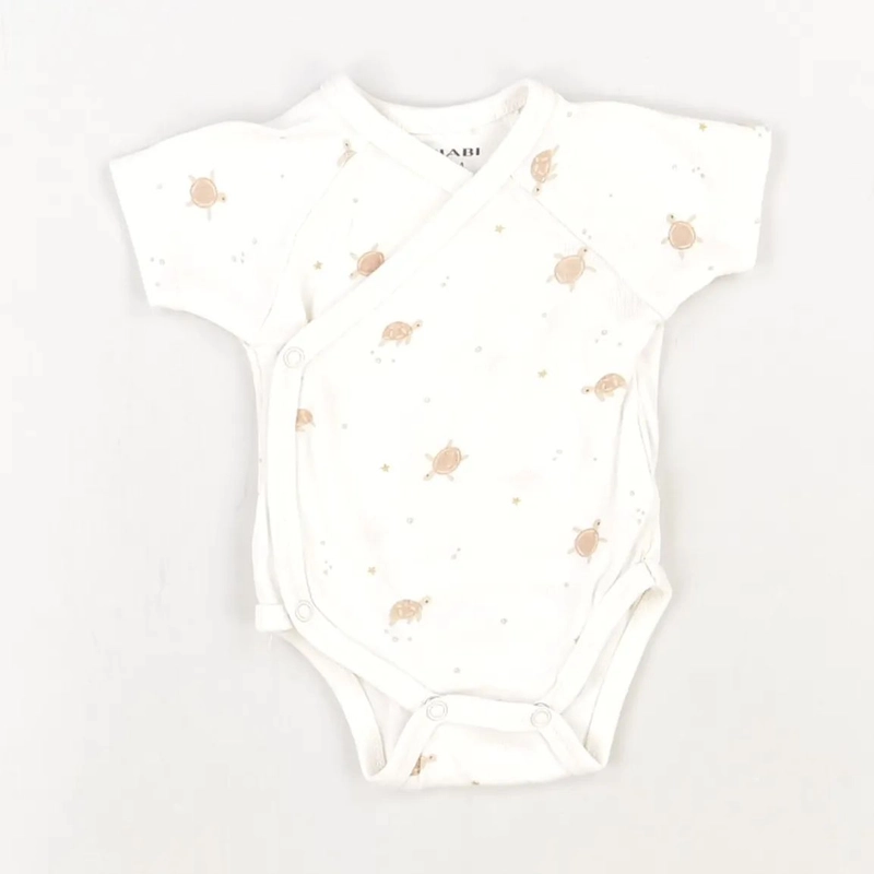 Body blanc - Kiabi - Garçon 1 mois - Seconde Main