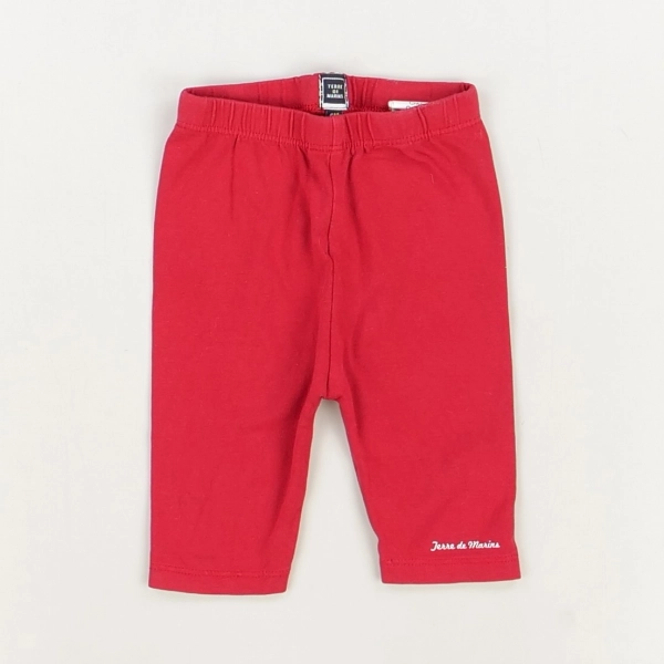 Legging rouge - Terre de marins - Fille 6 mois - Seconde Main
