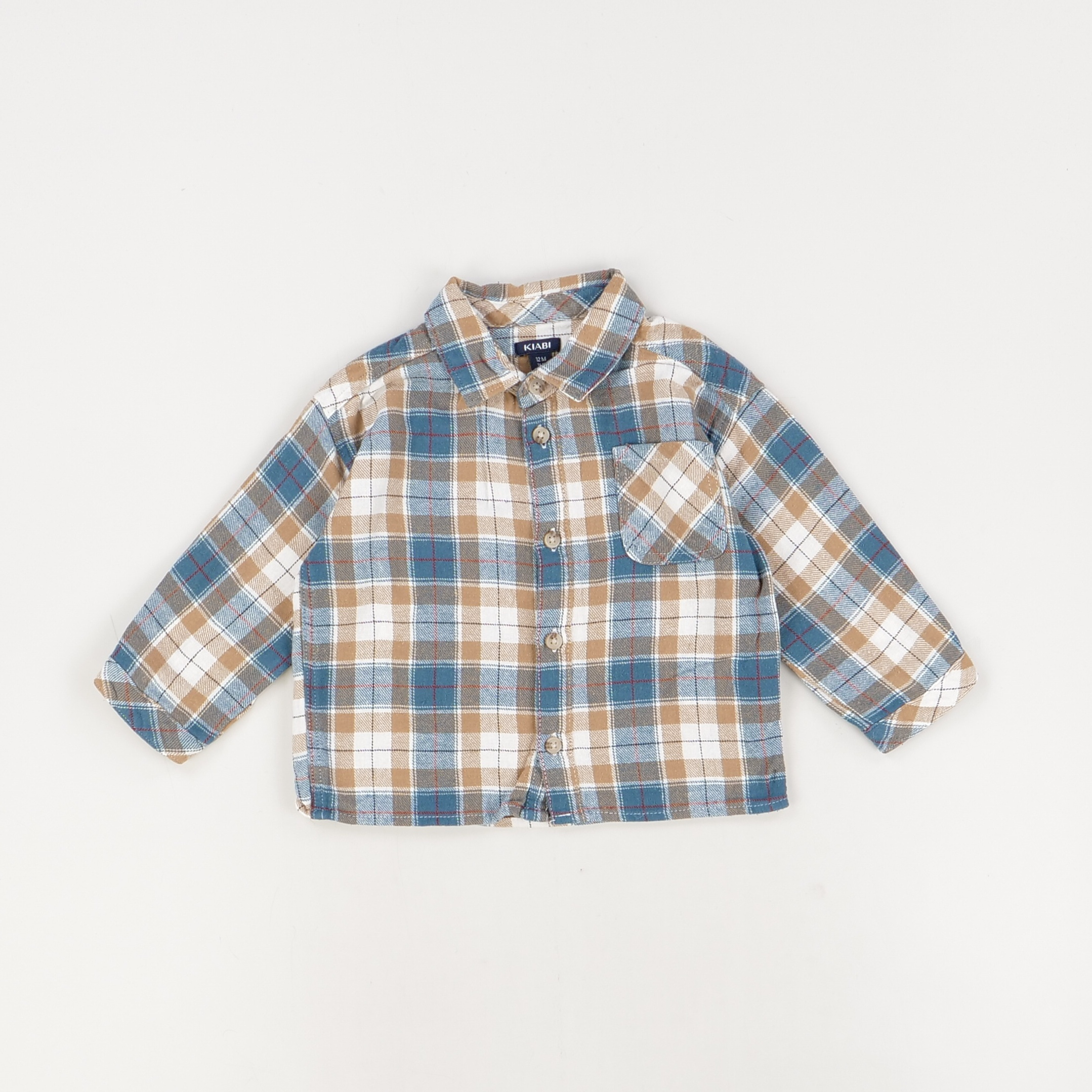 Chemise multicolore - Kiabi - Garçon 12 mois - Seconde Main