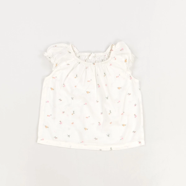 T-shirt blanc - H&M - Fille 12 mois - Seconde Main