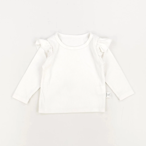 T-shirt blanc - Shein - Fille 9 mois - Seconde Main