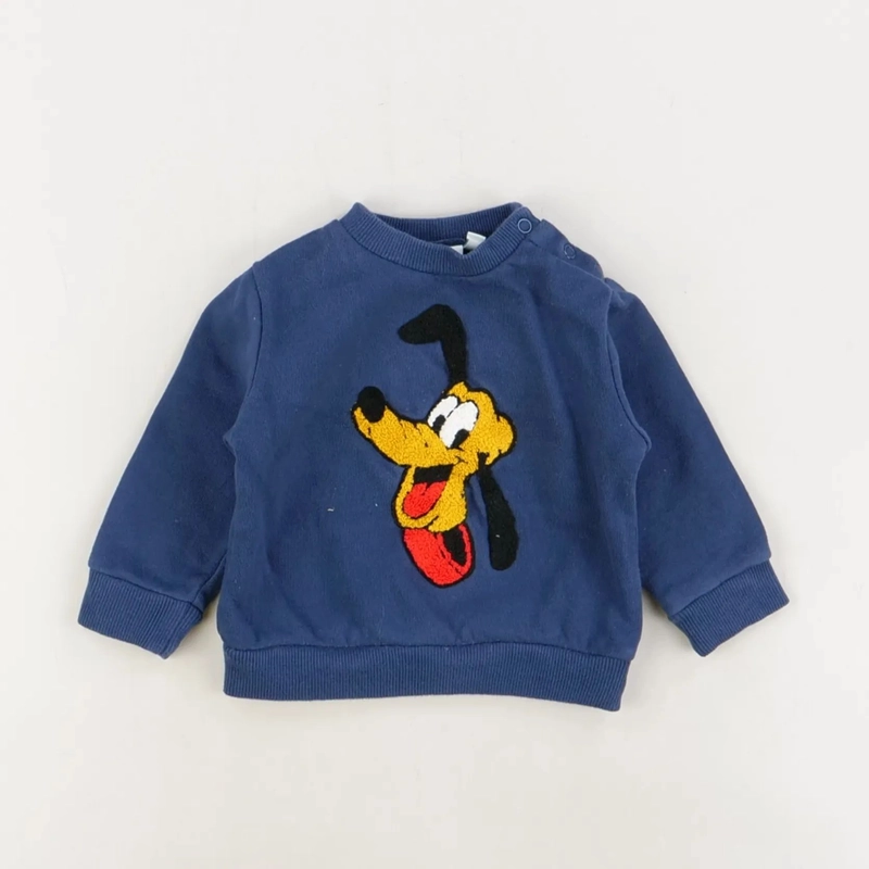 Pull bleu - Disney baby - Garçon 6 mois - Seconde Main