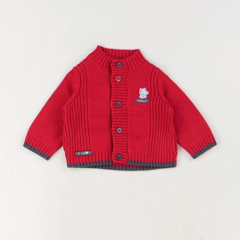 Gilet rouge - Sergent Major - Garçon 3 mois - Seconde Main