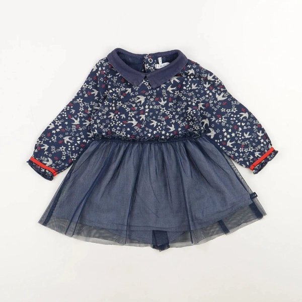 Robe bleu - IKKS - Fille 12 mois - Seconde Main