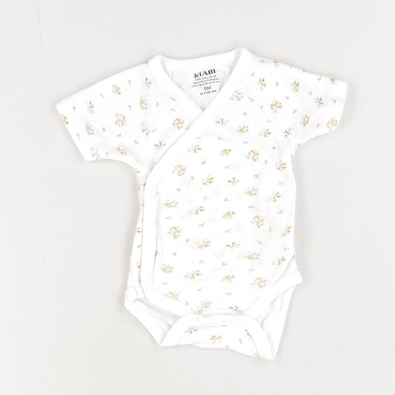 Body blanc - Kiabi - Mixte 0 mois - Seconde Main