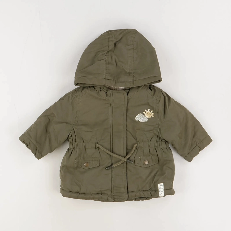 Manteau kaki - Kiabi - Garçon 6 mois - Seconde Main