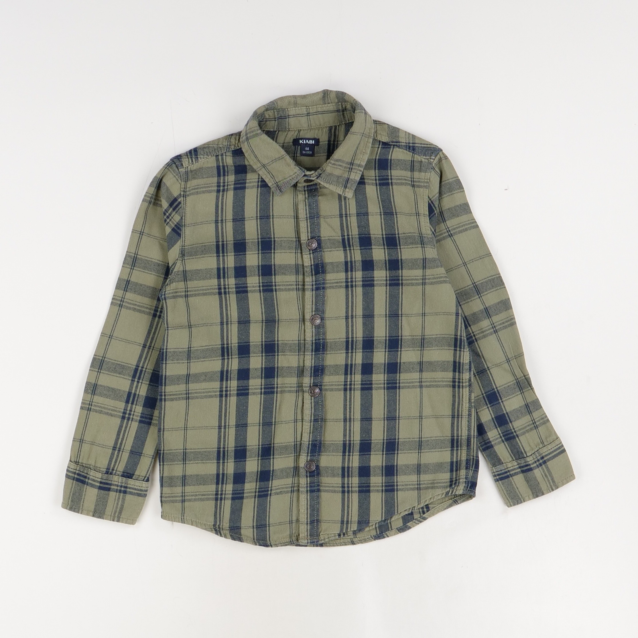 Chemise kaki - Kiabi - Garçon 6 ans - Seconde Main