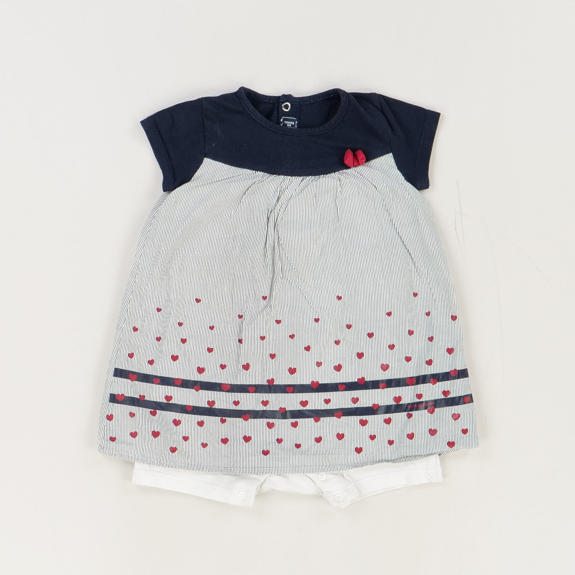 Robe bleu - Terre de marins - Fille 18 mois - Seconde Main