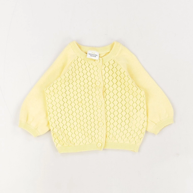 Gilet jaune - Tape à l'oeil - Fille 3 mois - Seconde Main