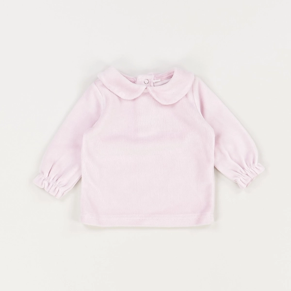 Pull rose - Sans marque - Fille 3 mois - Seconde Main