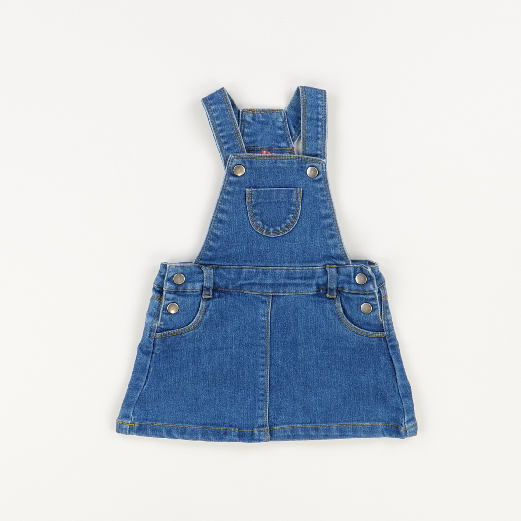 Salopette bleu - Tissaia Basics - Fille 12 mois - Seconde Main