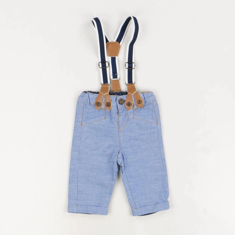 Pantalon bleu clair - Kiabi - Garçon 3 mois - Seconde Main