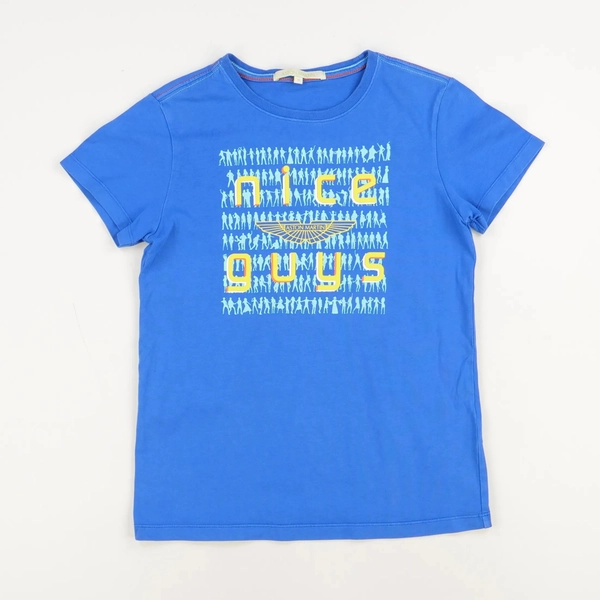 T-shirt bleu - Aston Martin - Garçon 8 ans - Seconde Main