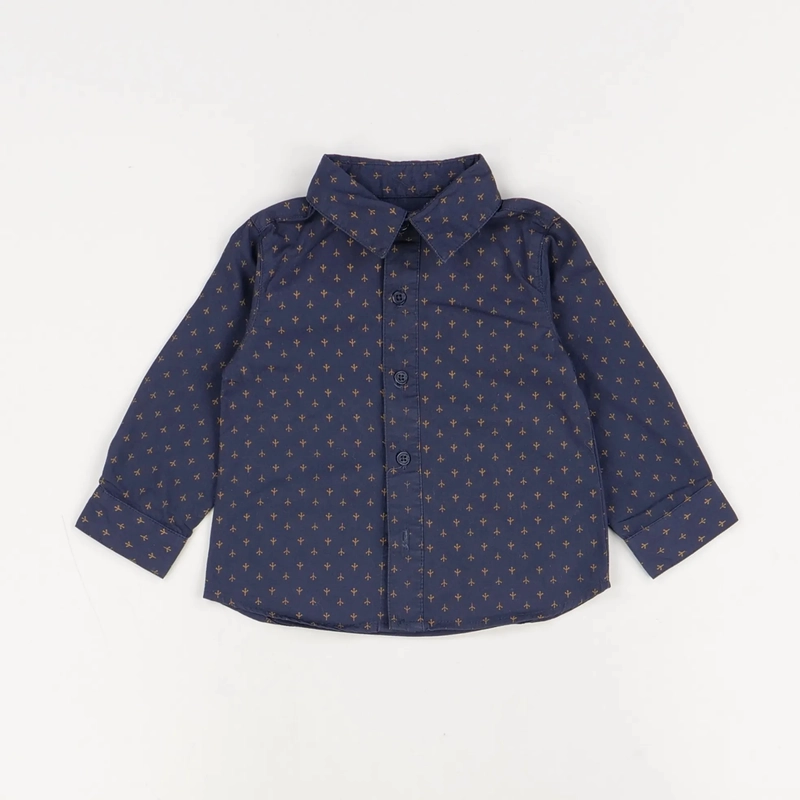 Chemise bleu - La redoute - Garçon 12 mois - Seconde Main