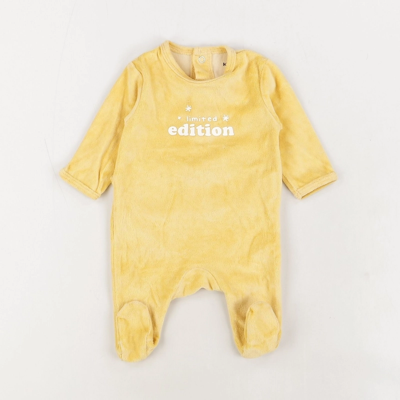 Pyjama jaune - Kiabi - Mixte 1 mois - Seconde Main