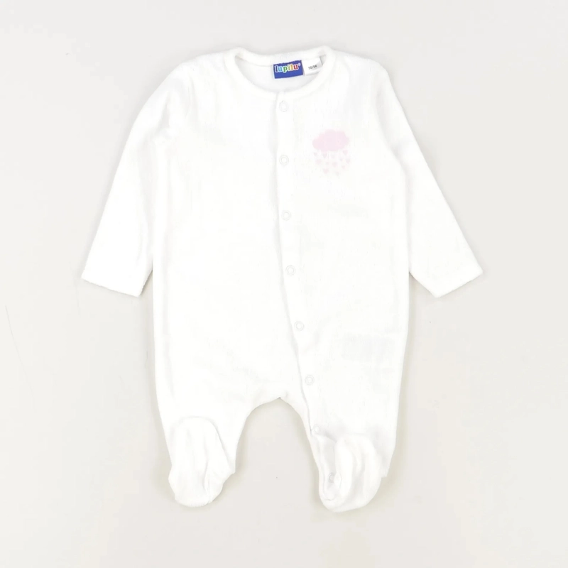 Pyjama blanc - Lupilu - Fille 0 mois - Seconde Main