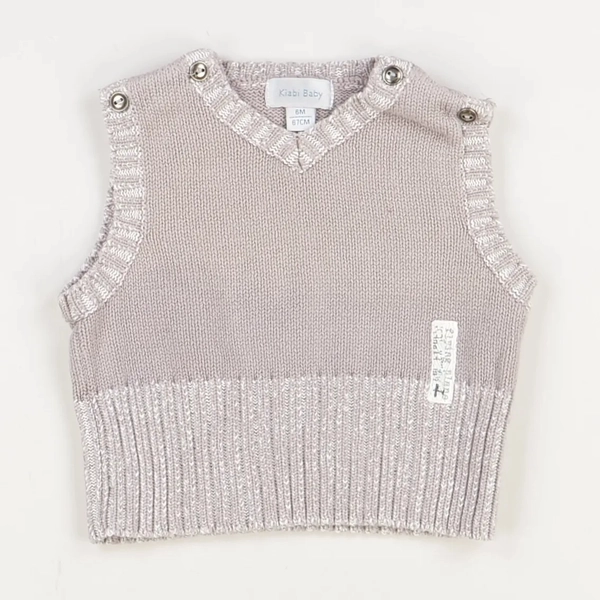 Pull beige - Kiabi - Mixte 6 mois - Seconde Main