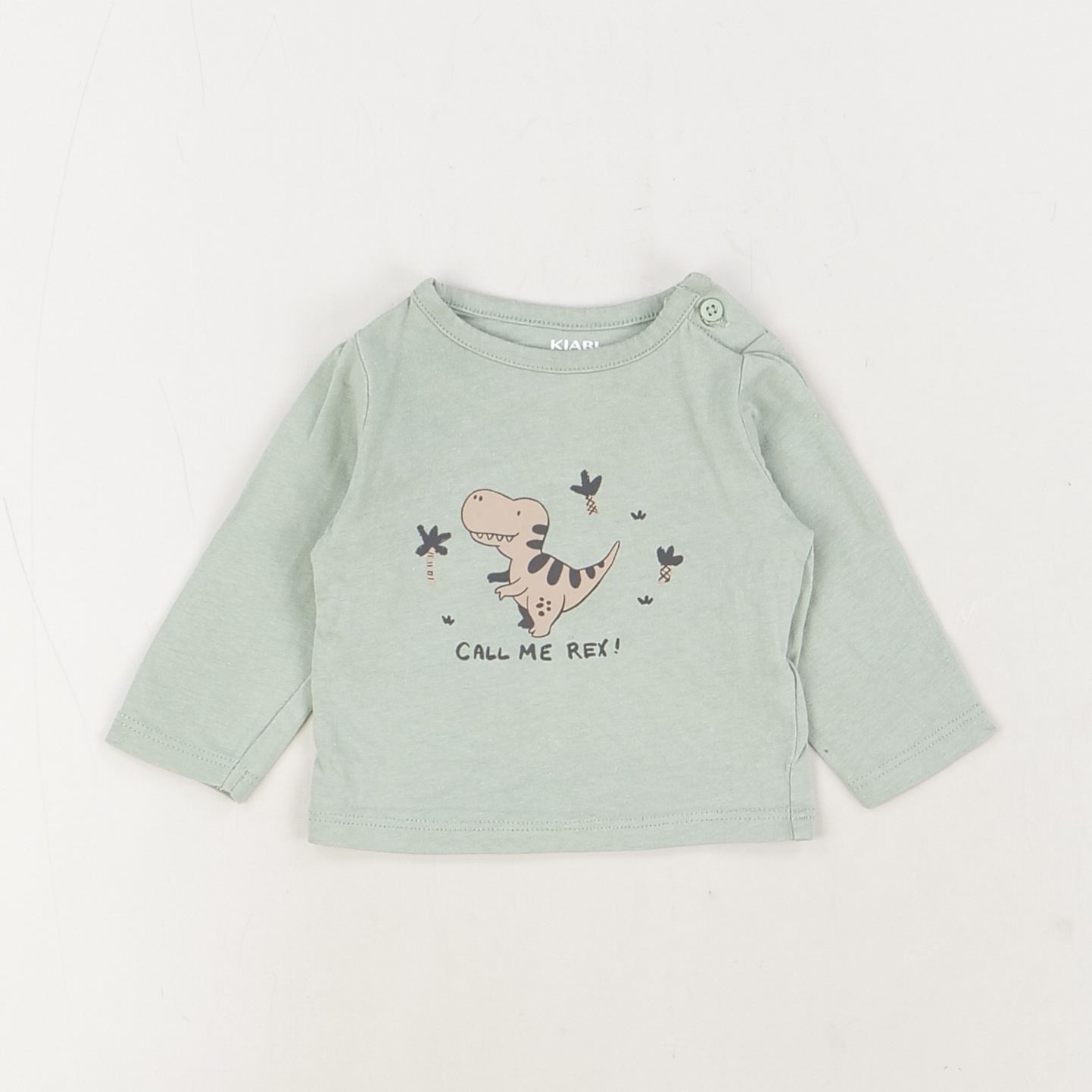 T-shirt vert - Kiabi - Garçon 1 mois - Seconde Main