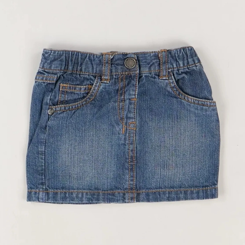 Jupe bleu - Kitchoun - Fille 9 mois - Seconde Main