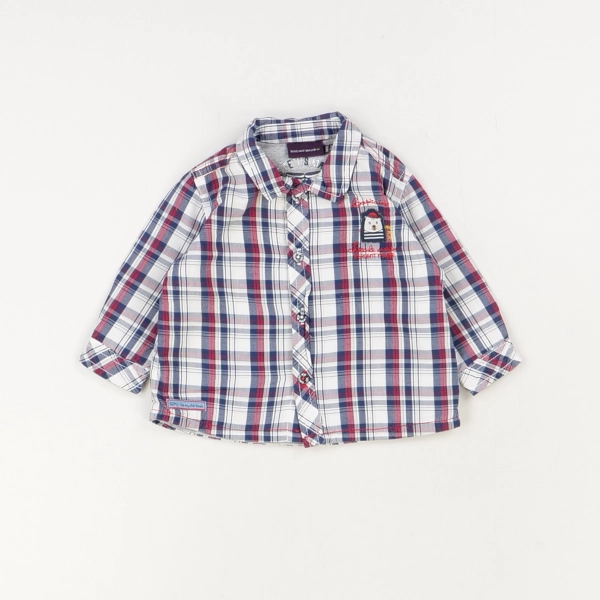 Chemise multicolore - Sergent Major - Garçon 3 mois - Seconde Main