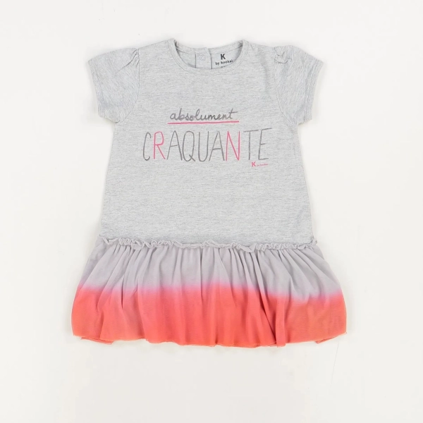 Robe gris - By Kookai - Fille 18 mois - Seconde Main