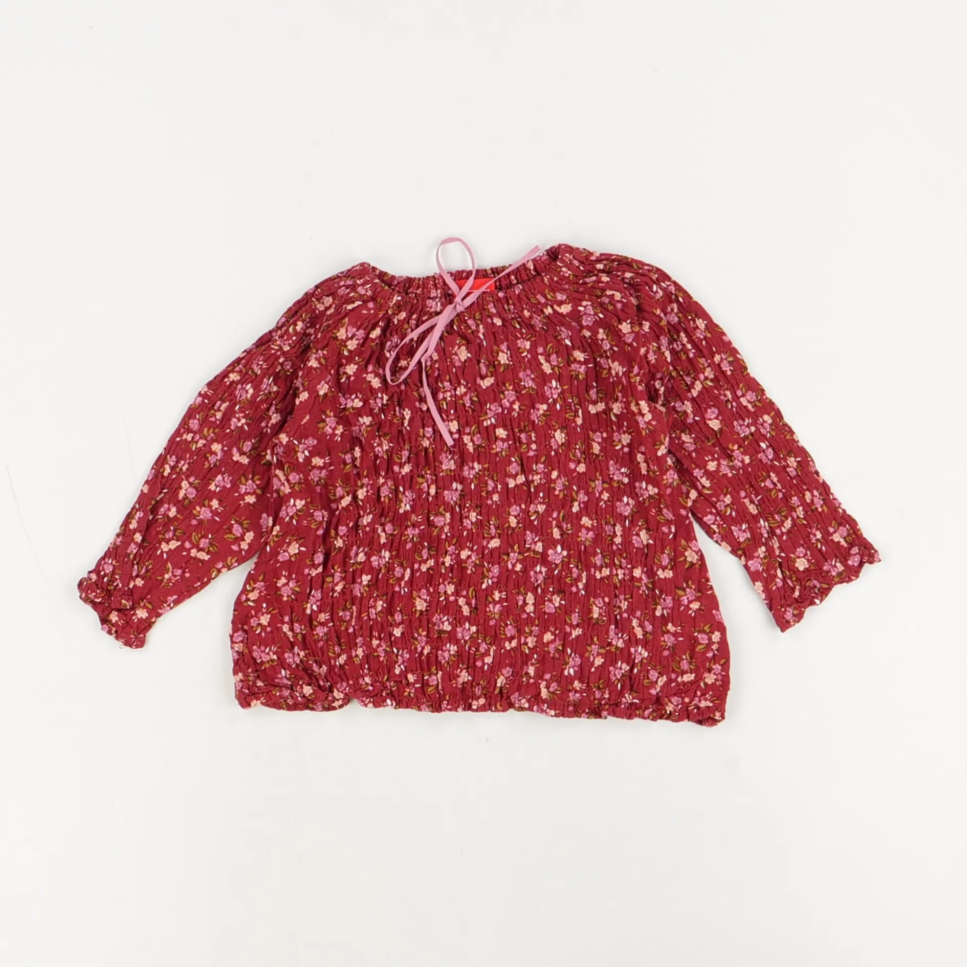 T-shirt rouge - Tex - Fille 6 mois - Seconde Main