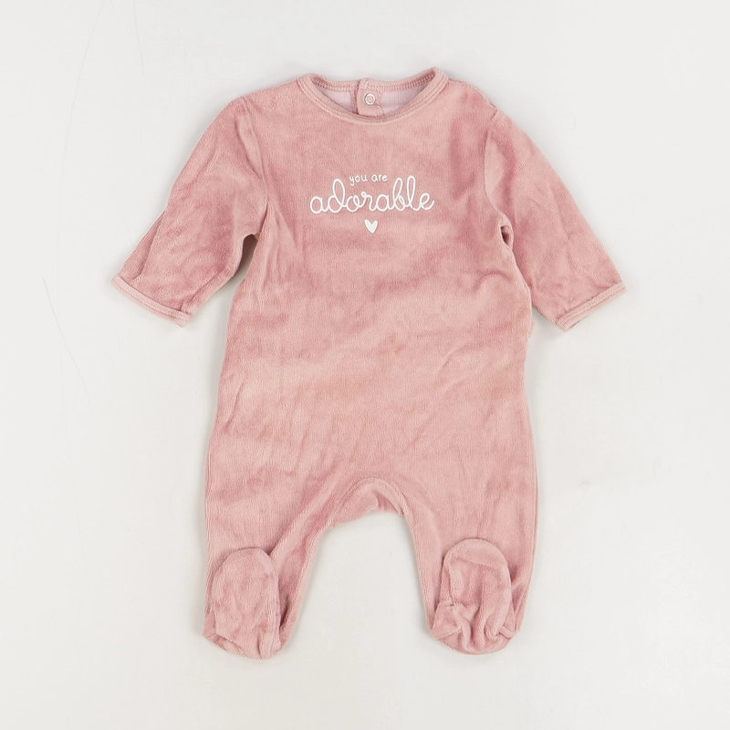 Pyjama rose - Kiabi - Fille 3 mois - Seconde Main