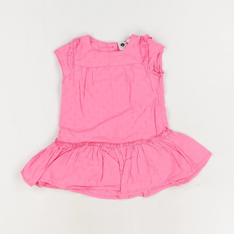 Robe rose - Grain de blé - Fille 6 mois - Seconde Main