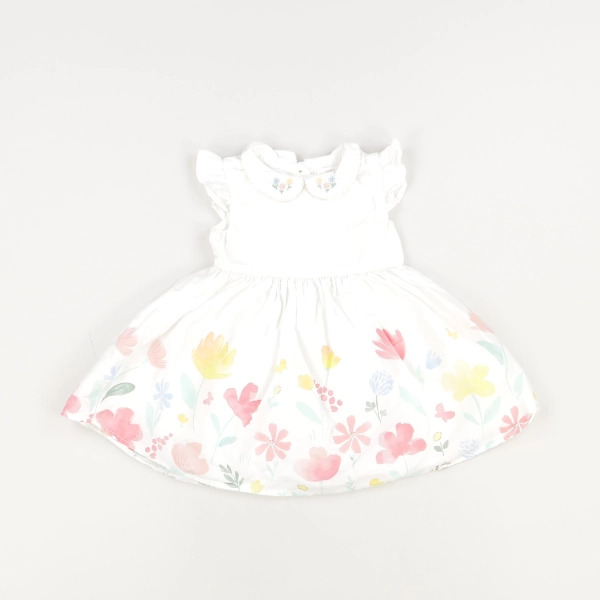 Robe blanc - C&A baby - Fille 12 mois - Seconde Main
