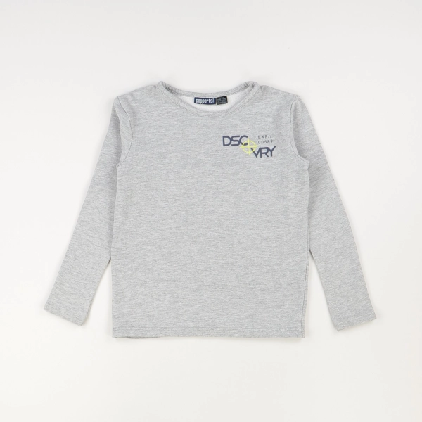 T-shirt gris - Pepperts - Garçon 9 ans - Seconde Main